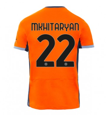 Inter Milan Henrikh Mkhitaryan #22 Tredjetröja 2023-24 Kortärmad